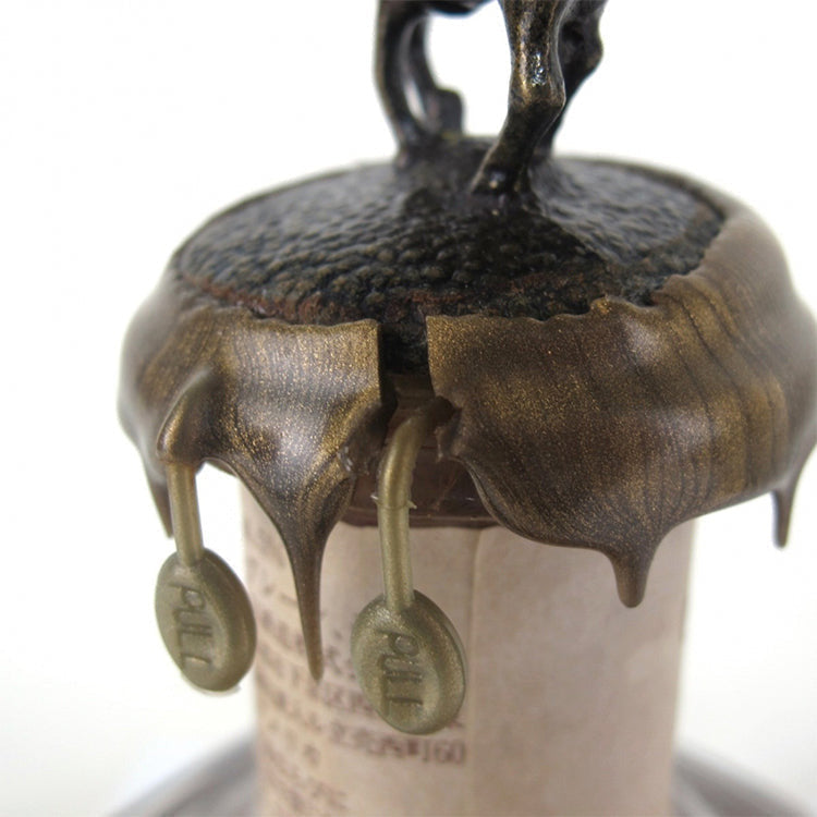 Blanton's Original Single Barrel Bourbon 375ml Blooper Bottle - Broken Wax Seal (SEE DESCRIPTION)