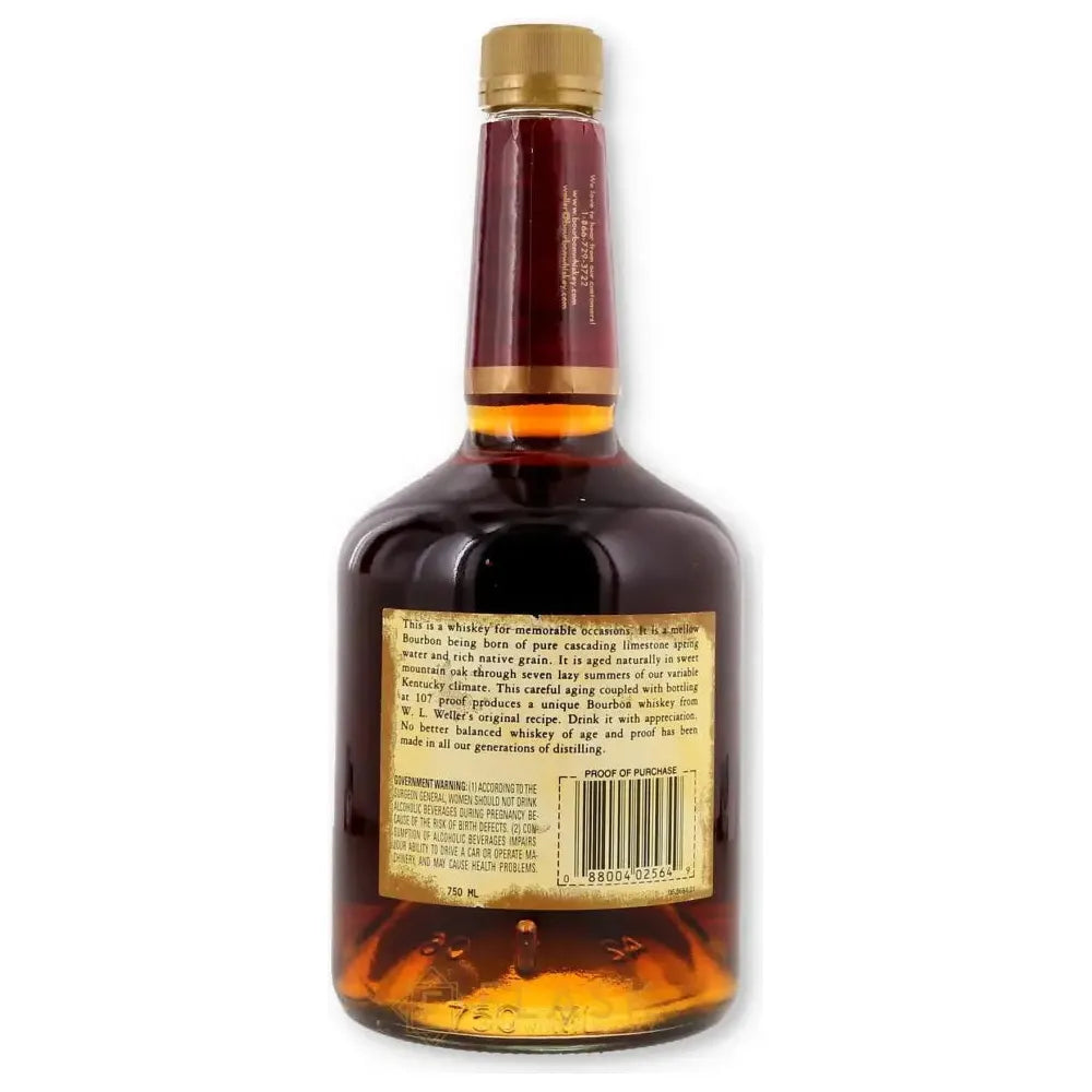 Old Weller Antique Original 107 Brand 7 Year Old Bourbon 2008 Squat Bottle