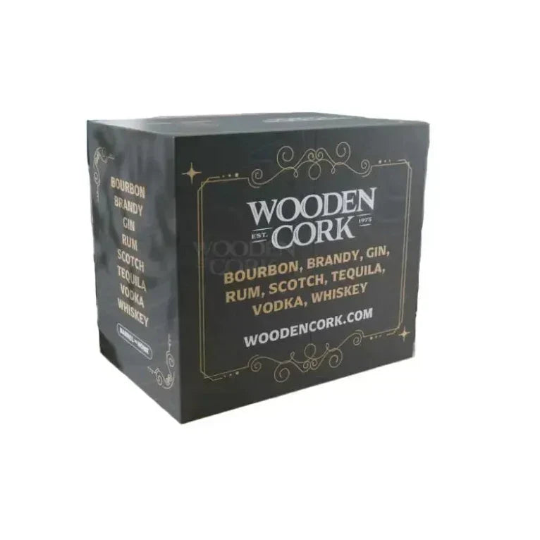 Wooden Cork Luxury Spirits Advent Calendar: Ultimate Alcohol Holiday Gift for Connoisseurs